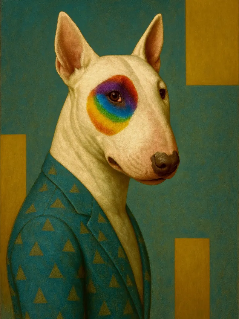 Rainbow alluminio dibond da Elegant Absurd