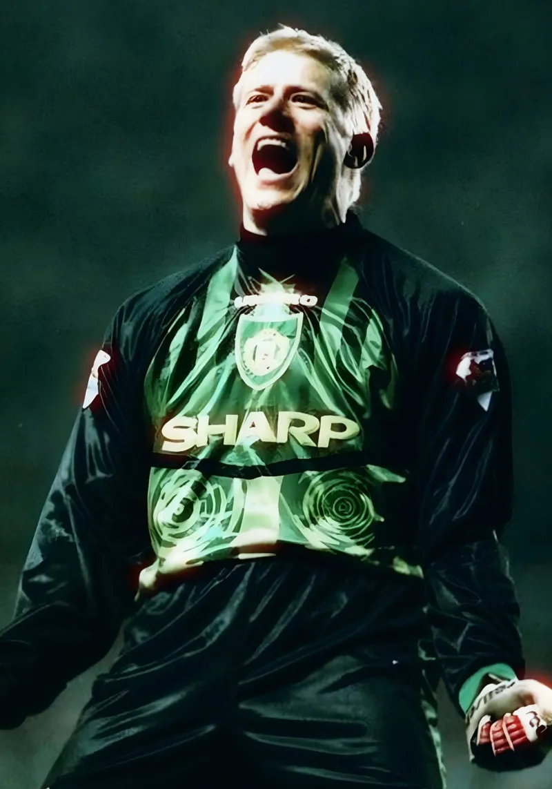 Peter Schmeichel carta hahnemühle da Low poly art