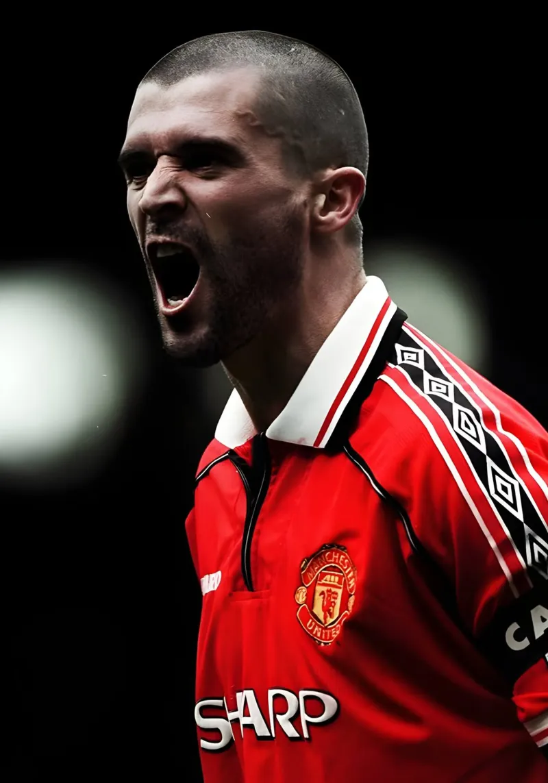 Roy Keane carta hahnemühle da Low poly art