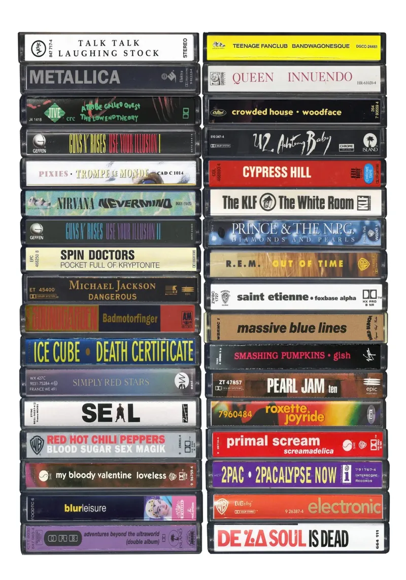 Musica del 2000 - Idea regalo per il 25° compleanno - Nato nel 2000 poster da MrMustardPrints
