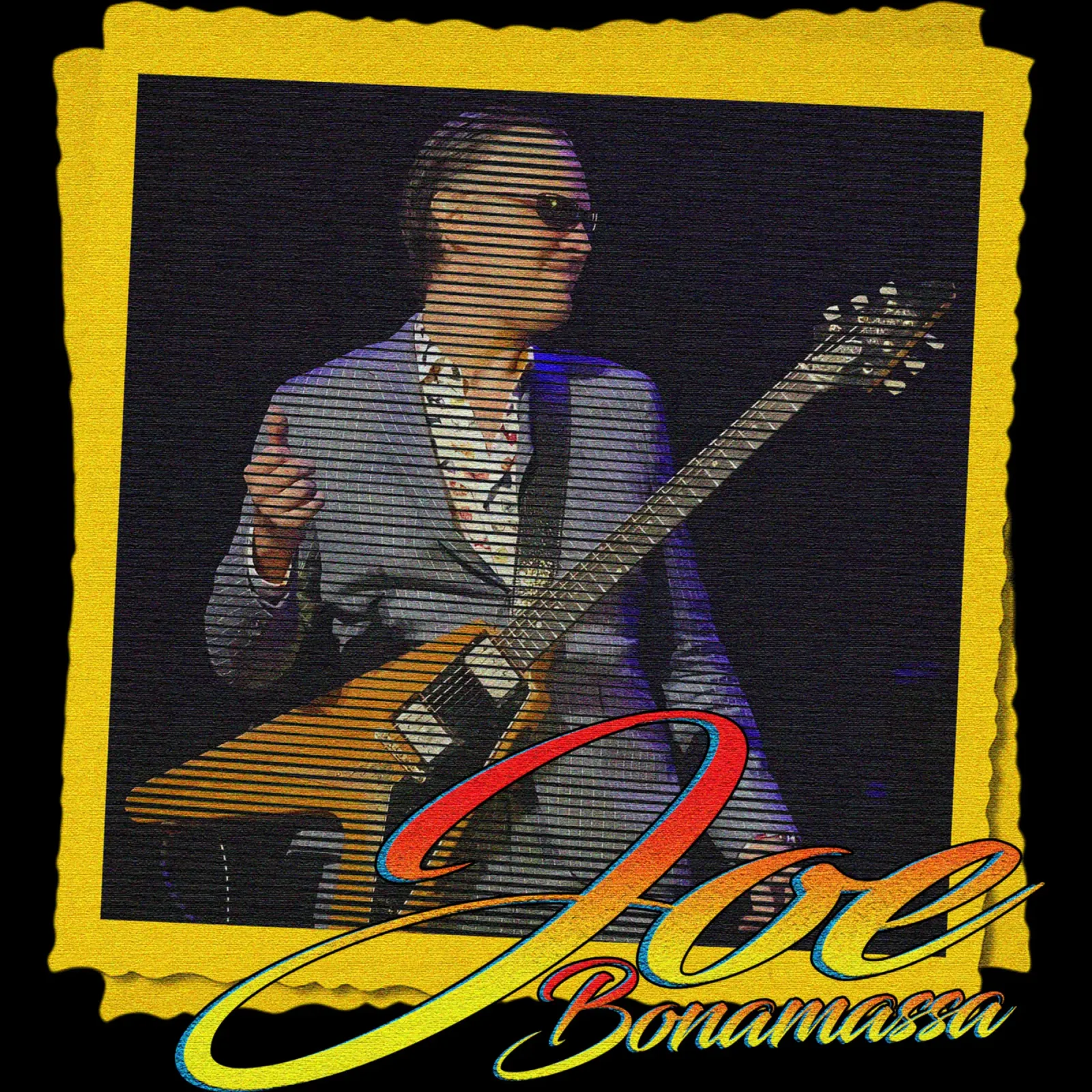 Joe Bonamassa Chitarrista Classico Popolare carta hahnemühle da mannys_artt