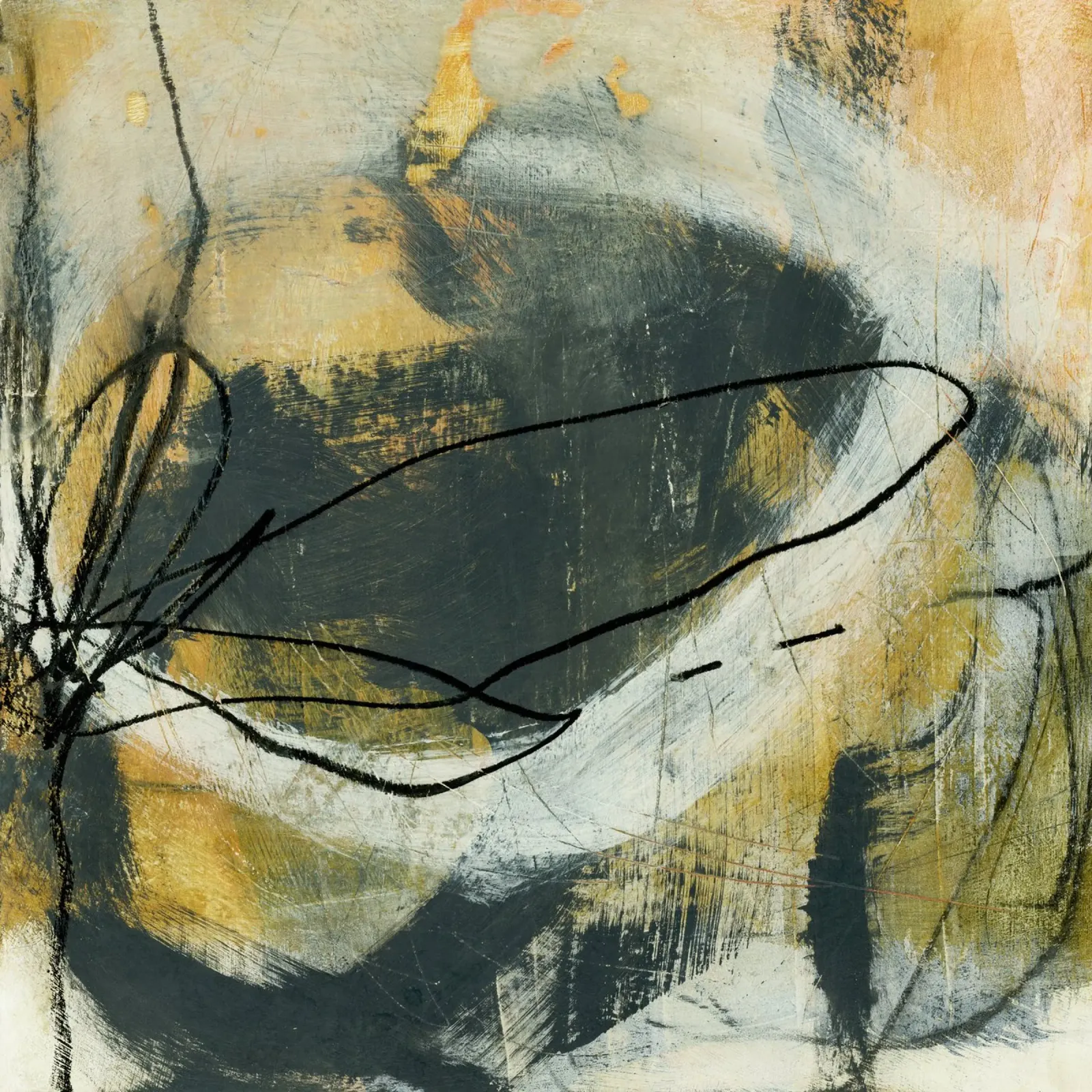 Earth Song 1 carta hahnemühle da IRIS LEHNHARDT FINE ART