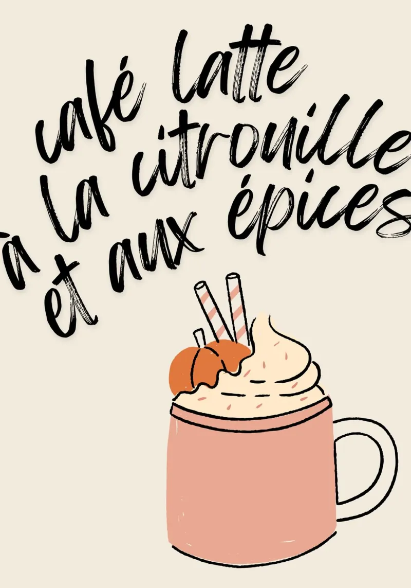 Pumpkin Spice Latte carta hahnemühle da Idées & Création