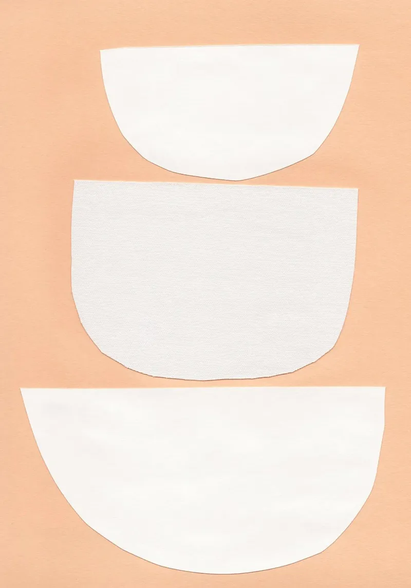 Forme tagliate n. 2 carta hahnemühle da Charlotte Gagnon