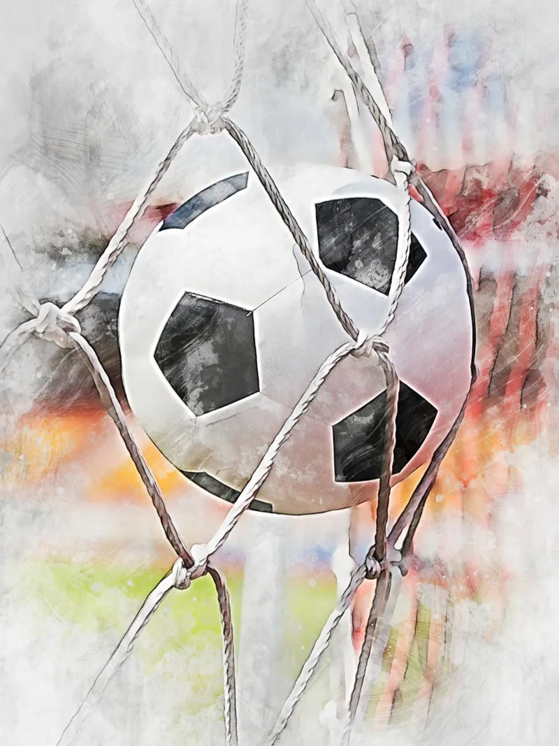 Calcio - gol pellicola backlit da Mateo