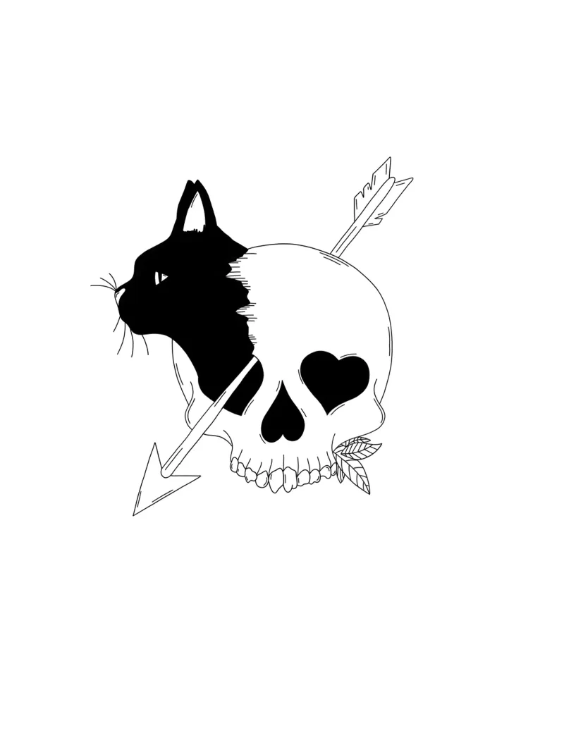 Catlover pellicola backlit da byh.illustration