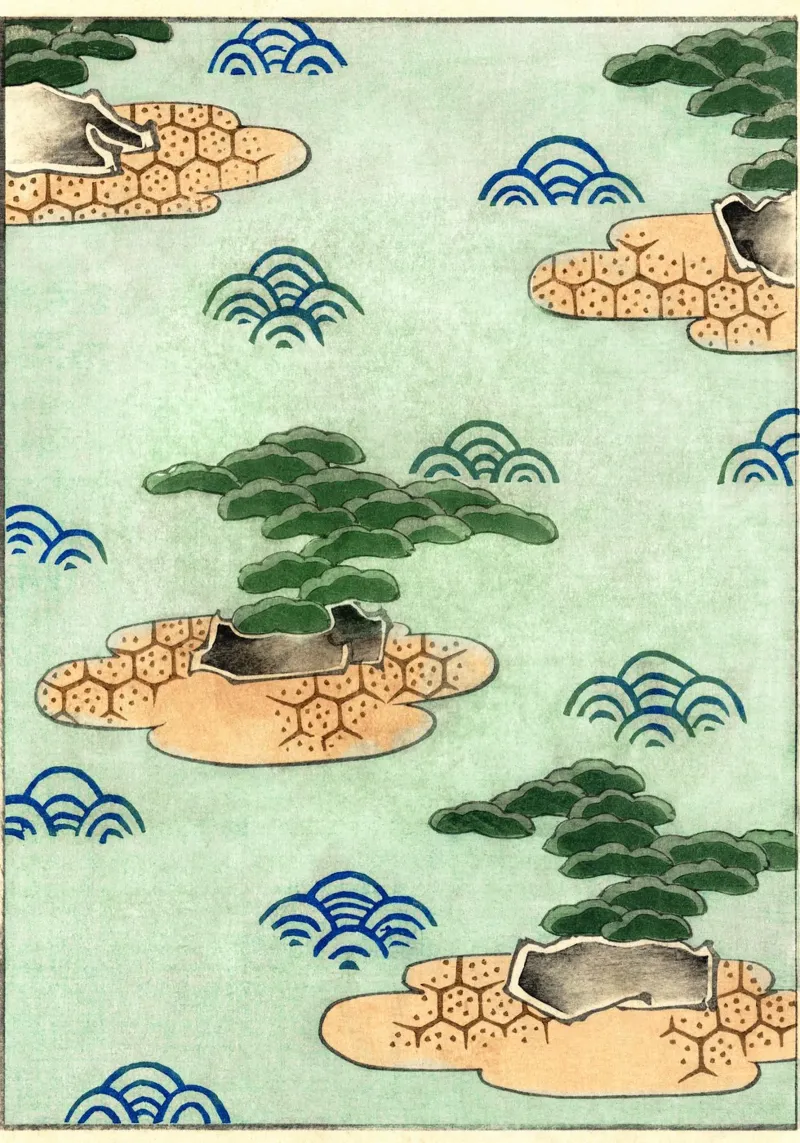 Floating Islands and Waves Art Print hahnemühle by dawnthesea
