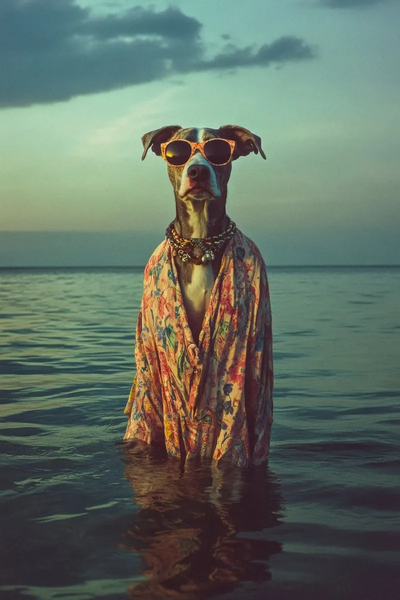 Antoine pellicola backlit da Affiches Chien Originales – Dogland
