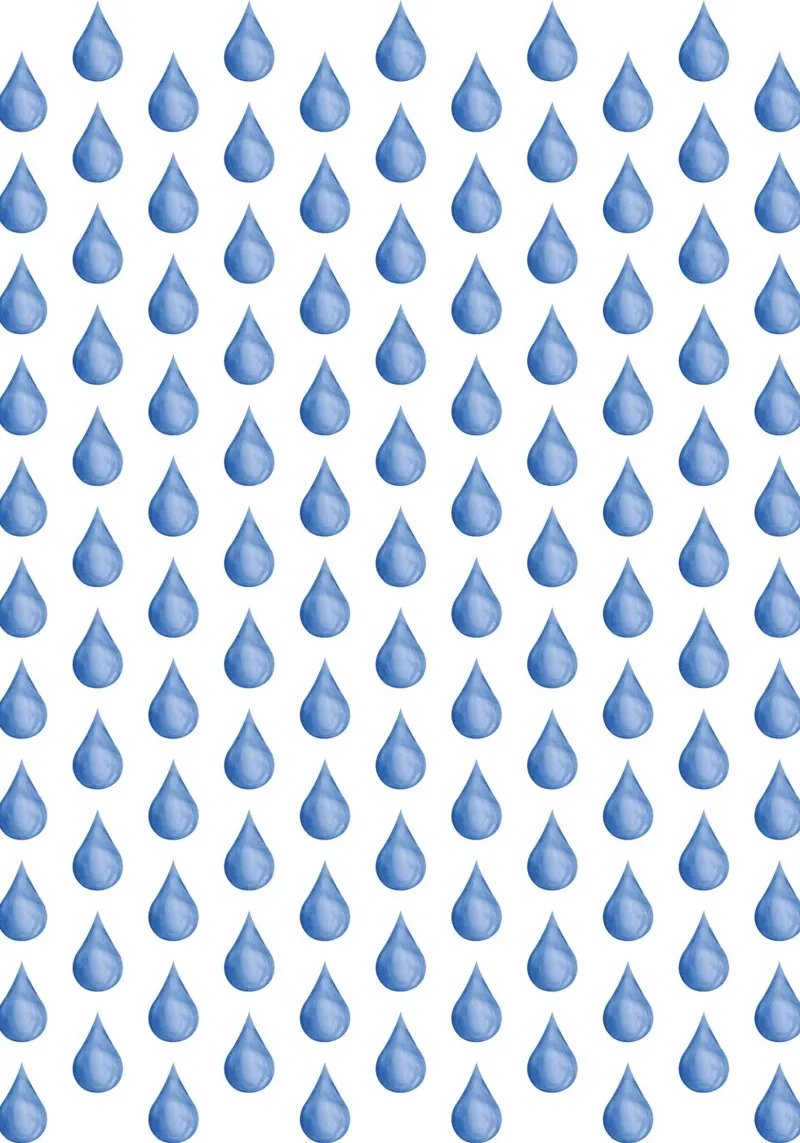 Waterdrop Pattern #1 alluminio dibond da kathrinmay