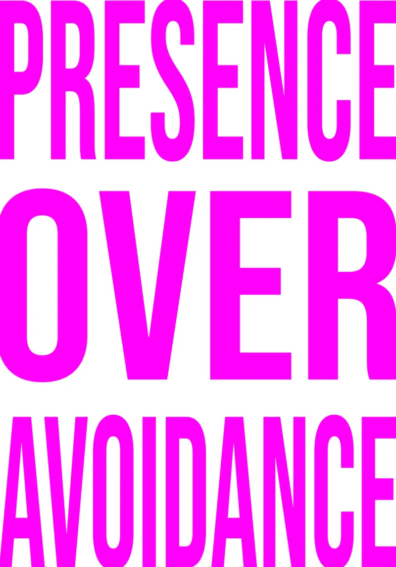 OVER series- bold letters, brave values (5 colors) alluminio dibond da FRICKE DESIGN