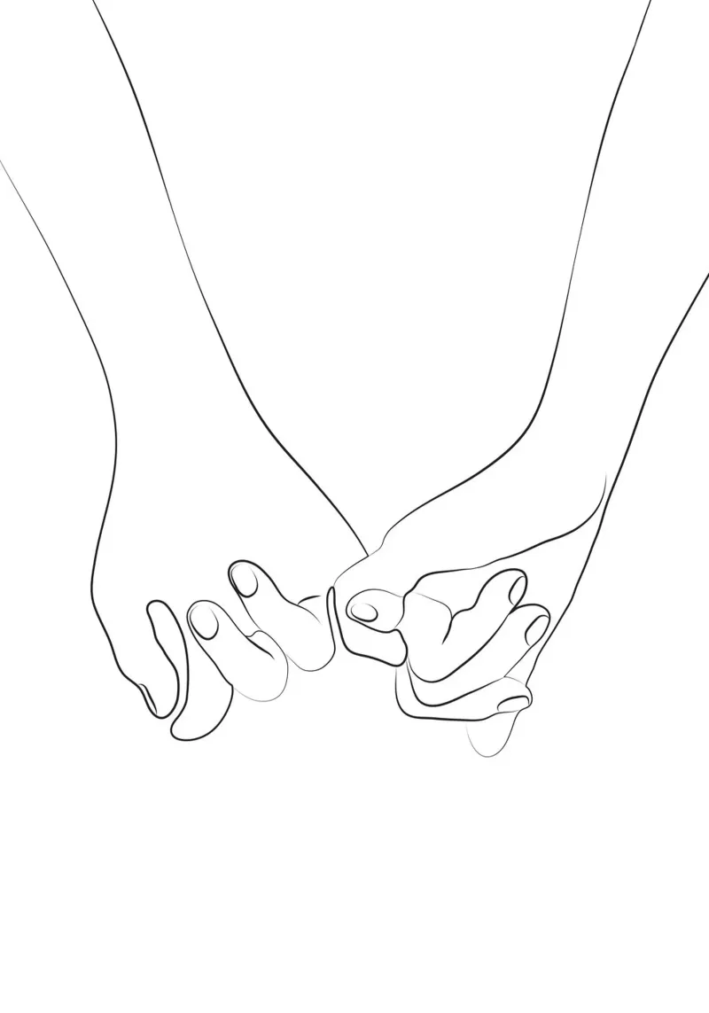 Pinky Promise I plexiglass da Nadjaa