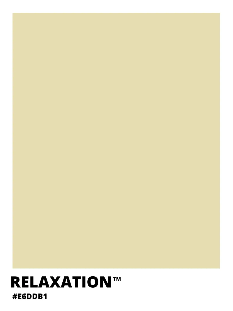 Relax Yellow Pantone Color pellicola backlit da Magnific