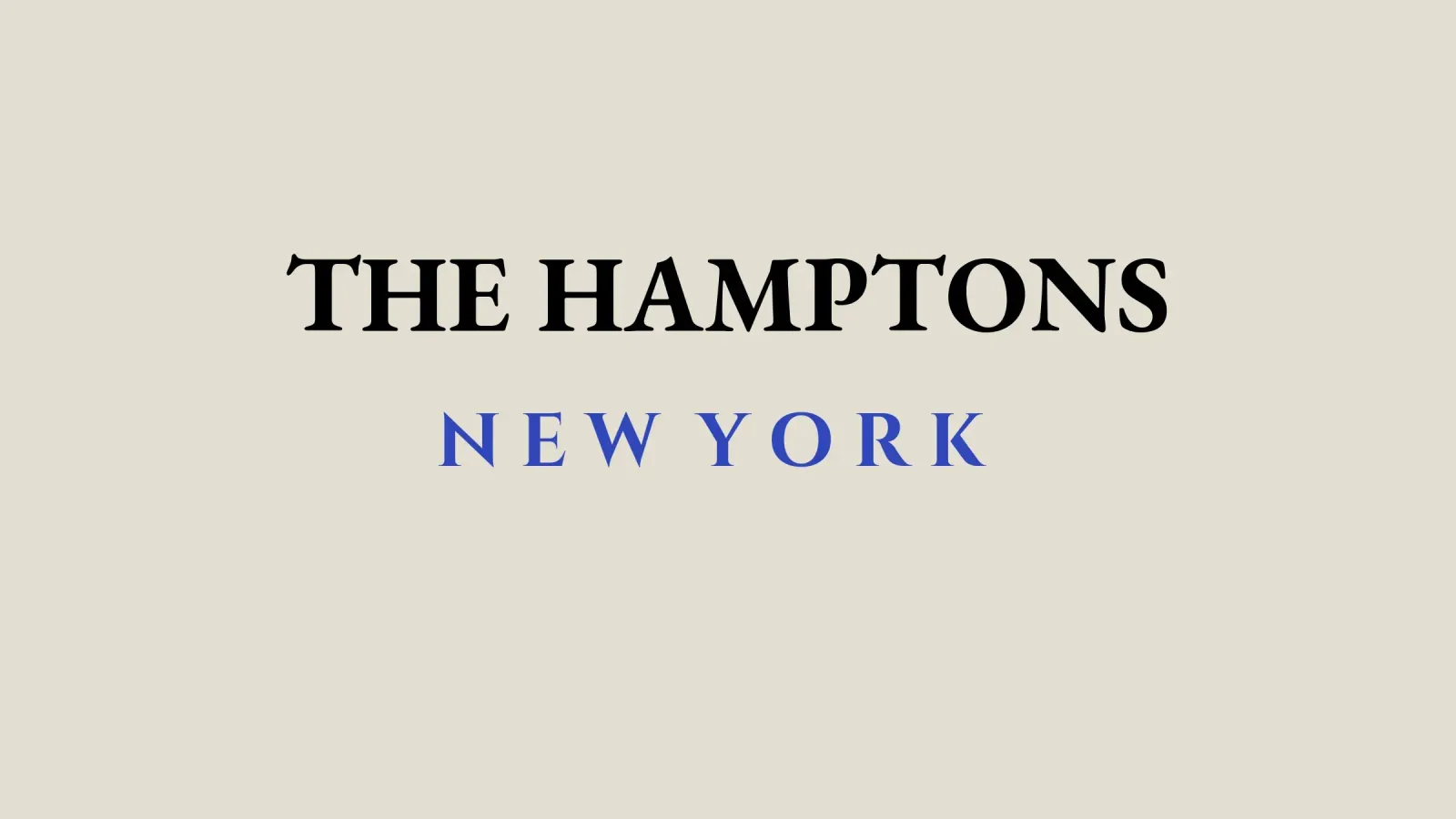 Gli Hamptons di New York pellicola backlit da BenCoStyle