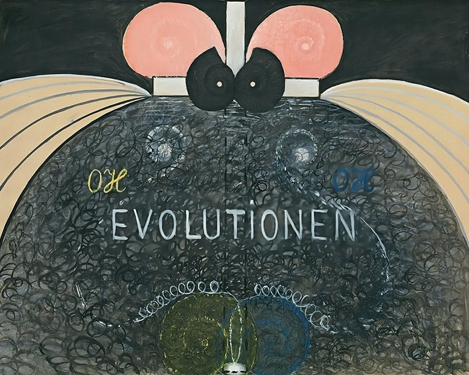 Hilma af Klint - Evolution n° 07 Groupe VI alu dibond de William Store