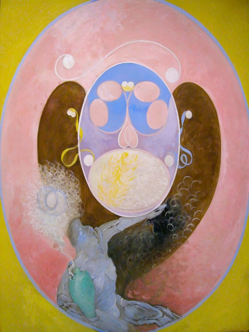 Hilma Af Klint - Das kosmische Ei, 1917 Leinwand von William Store