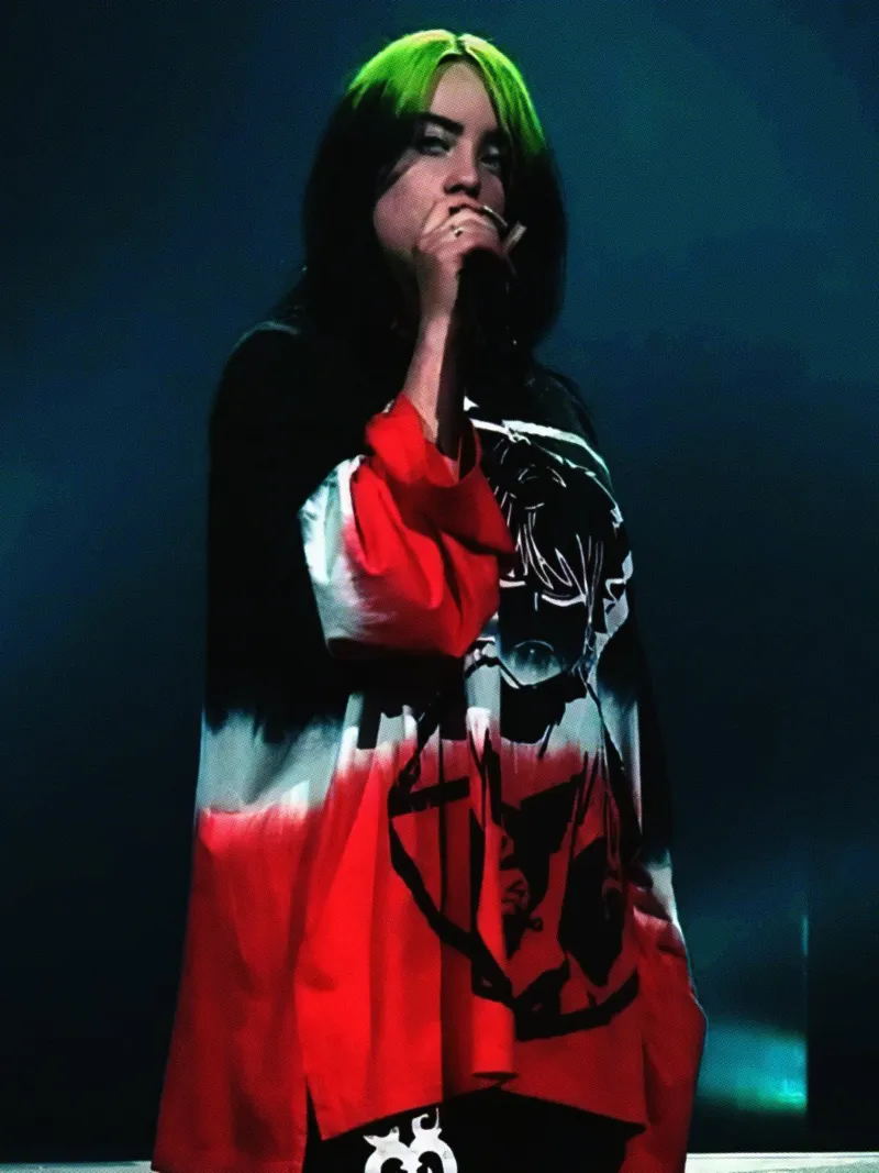 Billie Eilish pellicola backlit da Torres 9