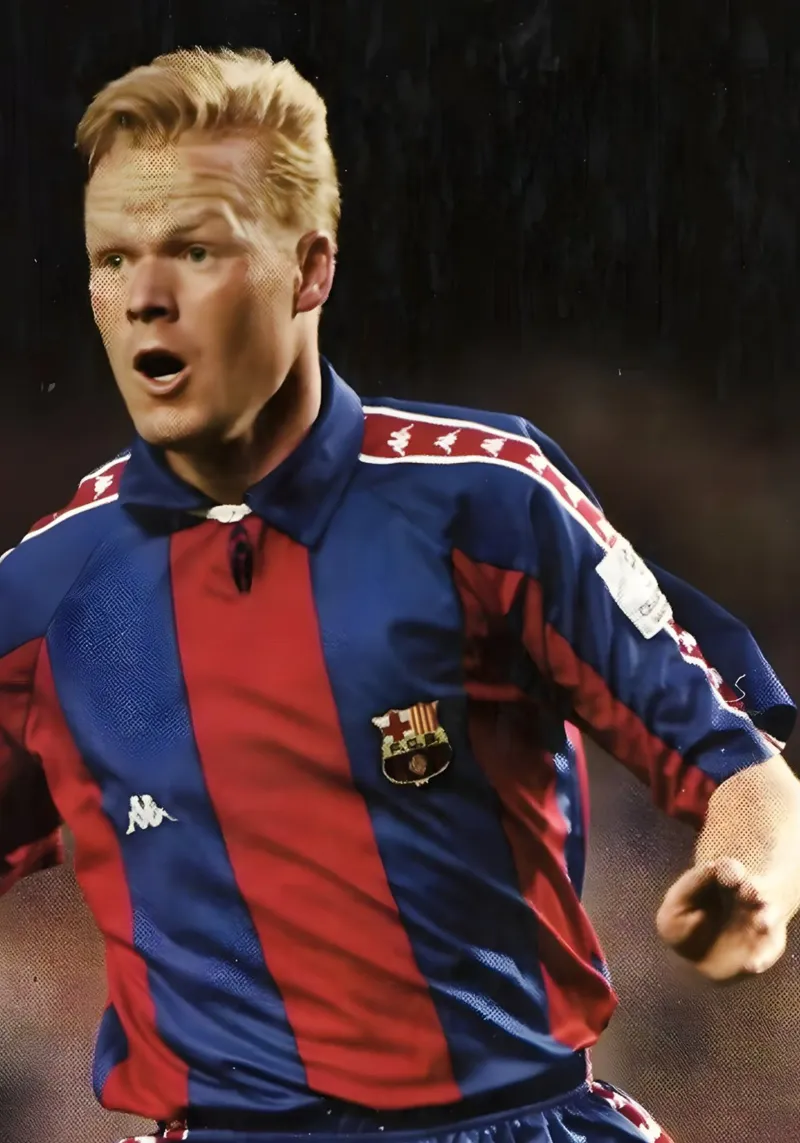 Ronald Koeman carta hahnemühle da Low poly art