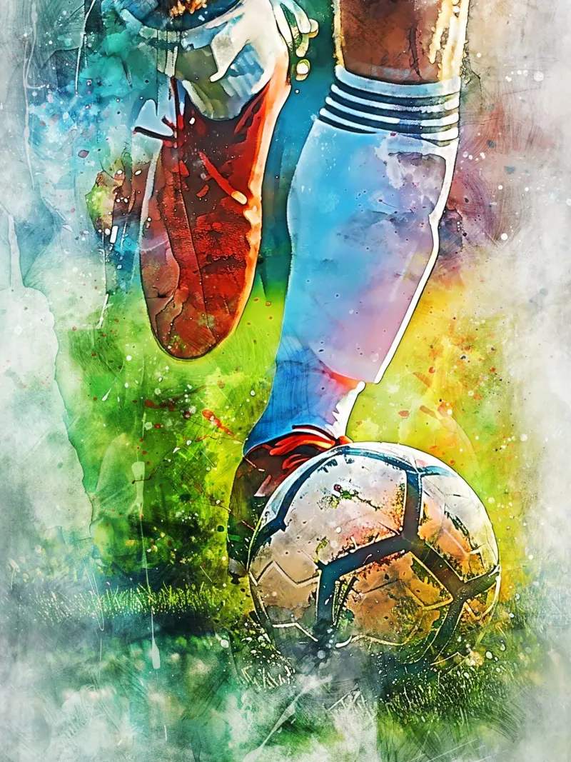 Calcio 9 pellicola backlit da Mateo