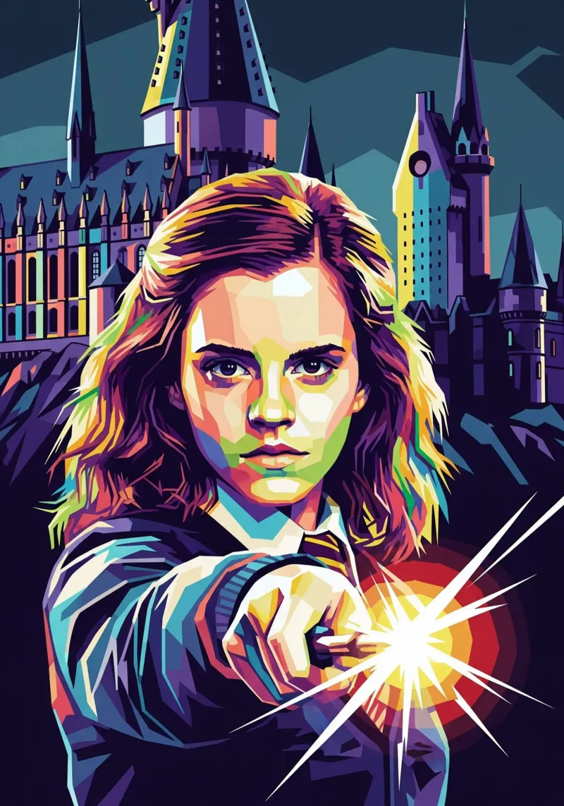 Emma Watson - Hermione pellicola backlit da Hantamrata