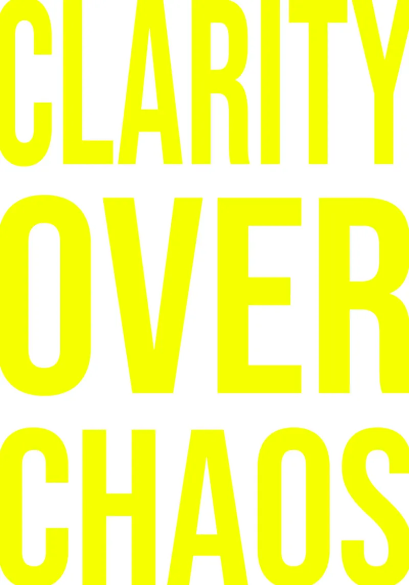 OVER series - bold letters, brave values (5 colors) alluminio dibond da FRICKE DESIGN
