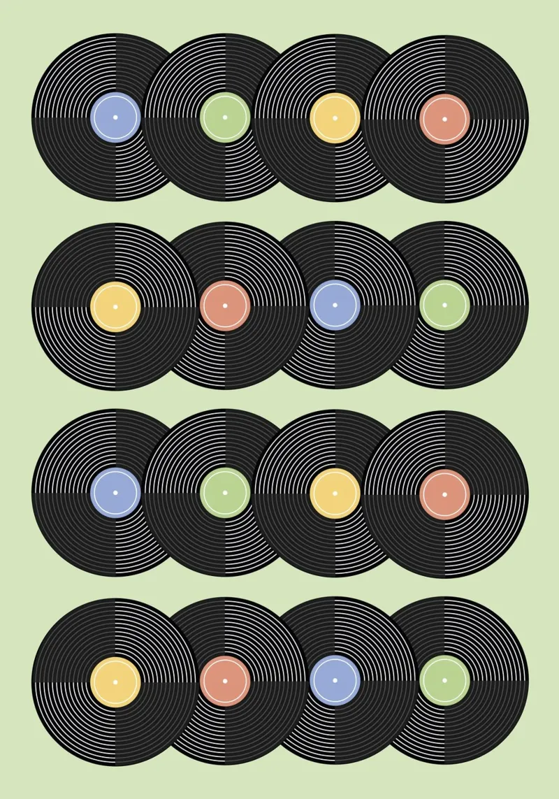 Vinyl Pattern #3 pellicola backlit da kathrinmay