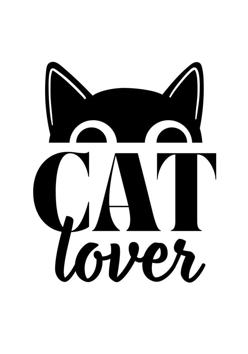 Cat lover pellicola backlit da PinkCandyWalls