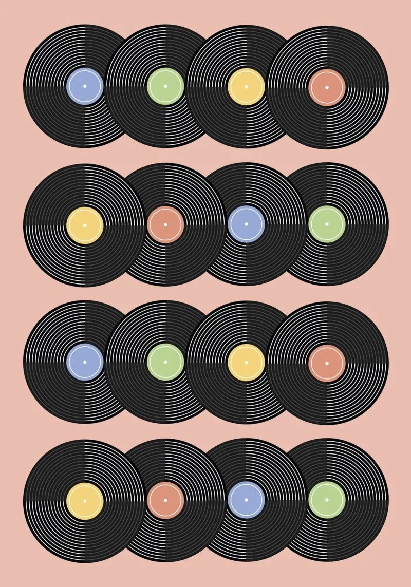 Vinyl Pattern #5 pellicola backlit da kathrinmay