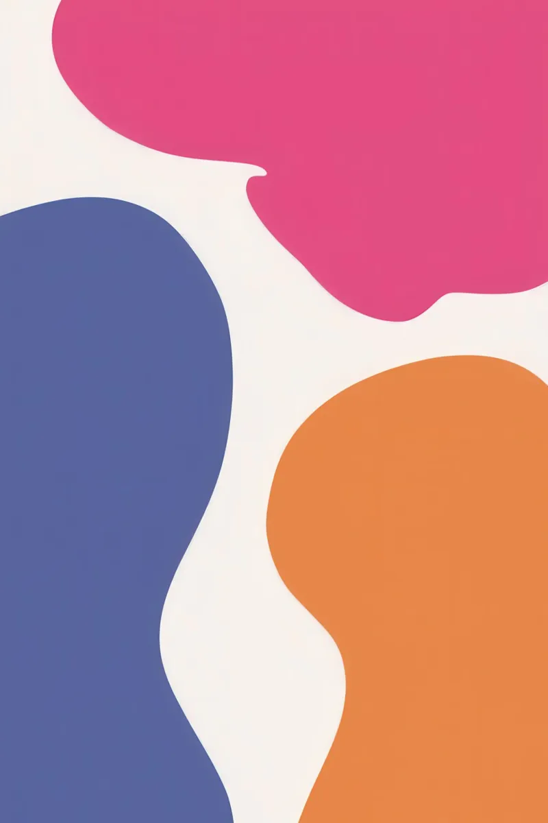 Three Form Abstraction hahnemühle by Kala Martir