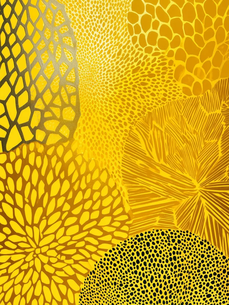 Treccia solare | Motivo floreale oro-argento pellicola backlit da Autofocus