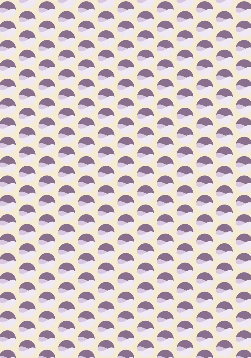 Wavy Dots Pattern #1 pellicola backlit da kathrinmay