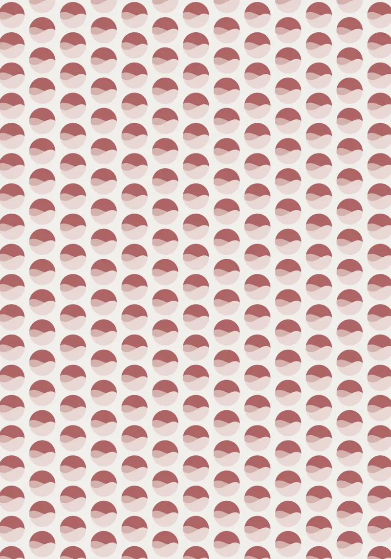 Wavy Dots Pattern #2 plexiglass da kathrinmay