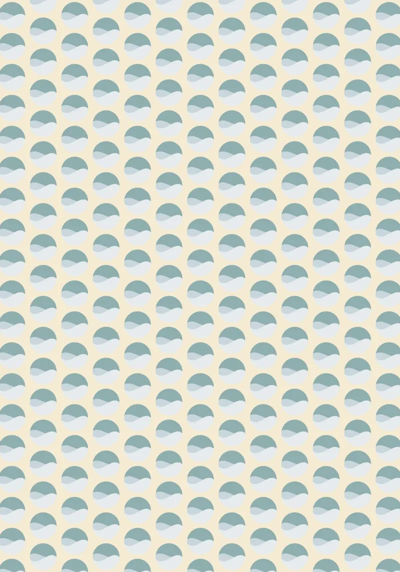 Wavy Dots Pattern #3 pellicola backlit da kathrinmay