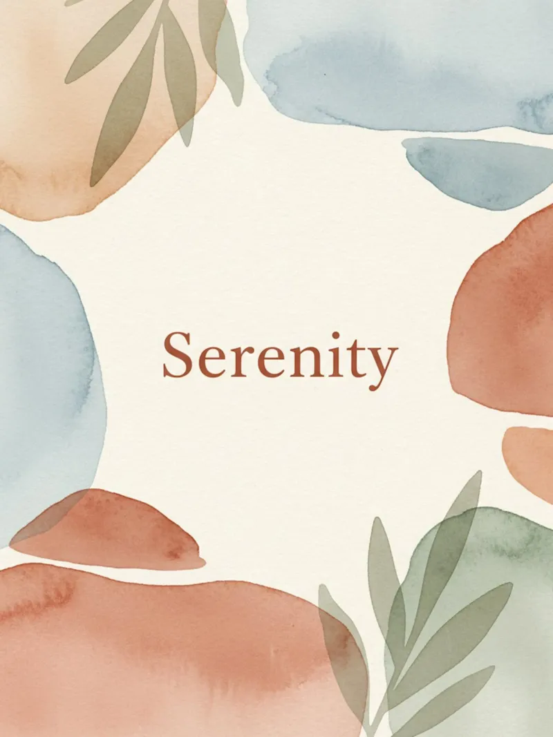 Serenity in Motion canvas by Organic Aesthetics