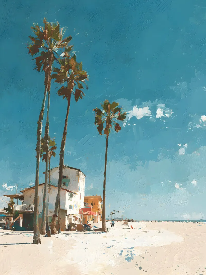Venice Beach pellicola backlit da Gypsy Galleria