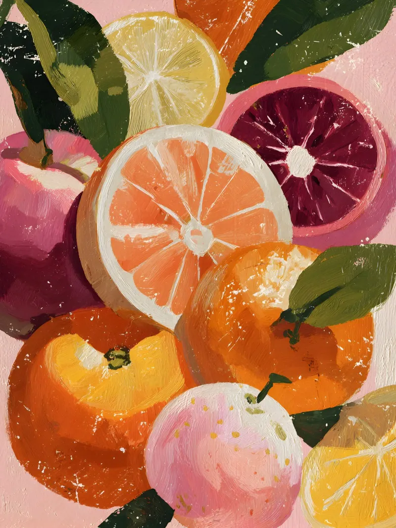 Citrus Joy pellicola backlit da Gypsy Galleria