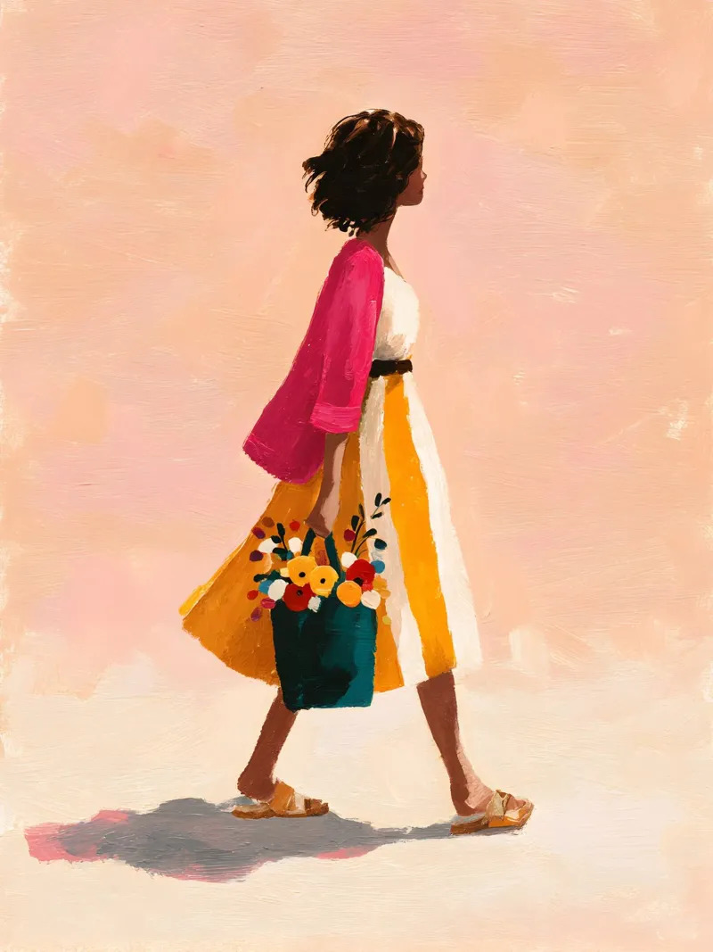 Summer Stroll pellicola backlit da Gypsy Galleria