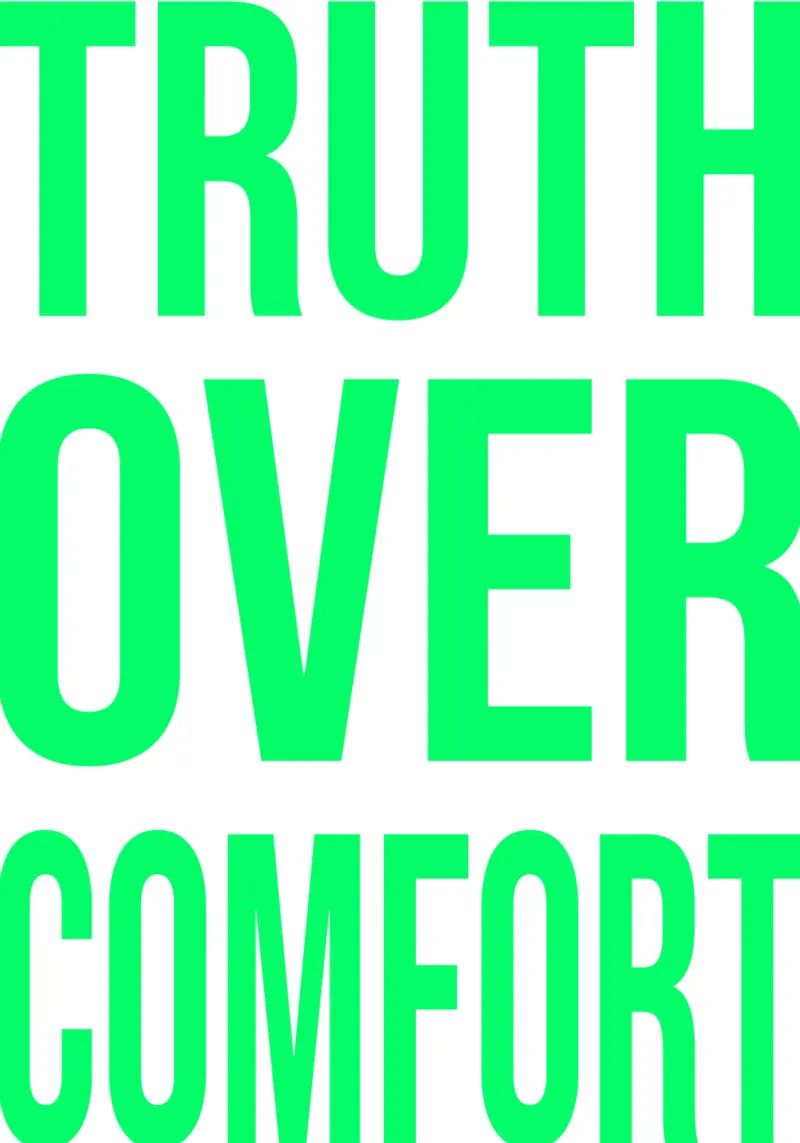 OVER Series- bold letters, brave values (5 colors) pellicola backlit da OVER SERIES