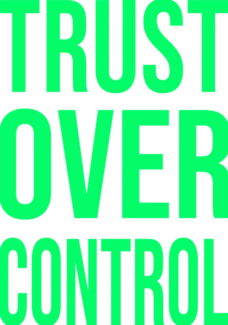 OVER Series- bold letters, brave values (5 colors) plexiglass da OVER SERIES