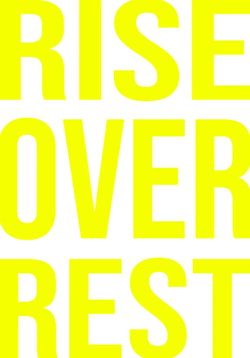OVER Series- bold letters, brave values (5 colors) pellicola backlit da OVER SERIES