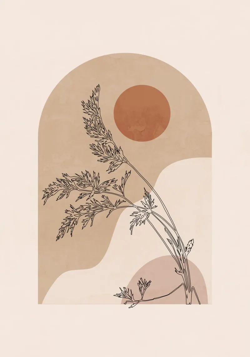 Arco botanico pellicola backlit da ThingDesign