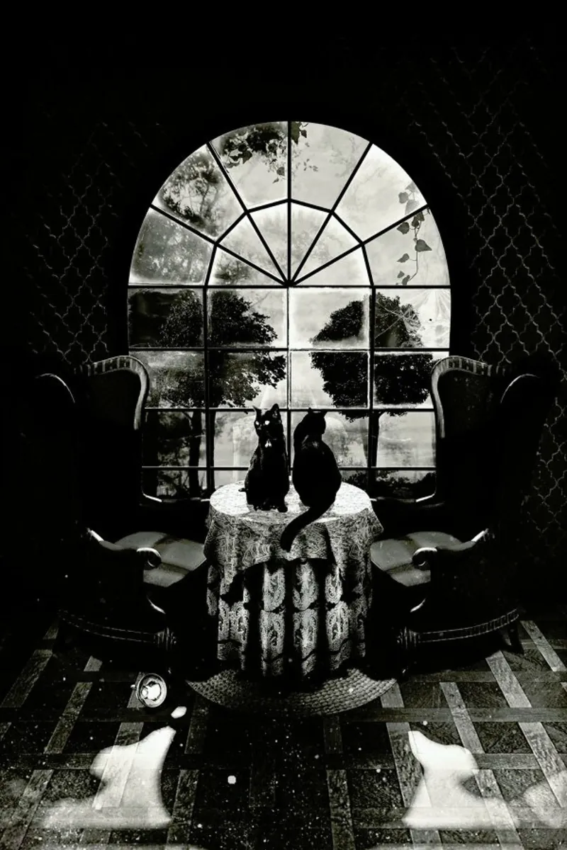 Room Skull pellicola backlit da Ali Gulec