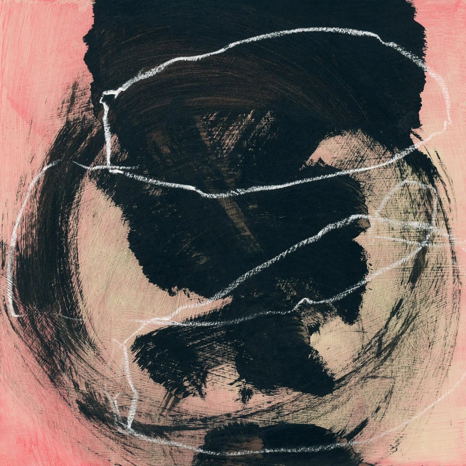 abstract lines and brush strokes poster da IRIS LEHNHARDT FINE ART