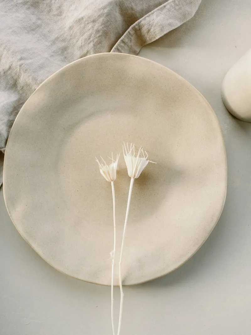 flower on plate pellicola backlit da feny