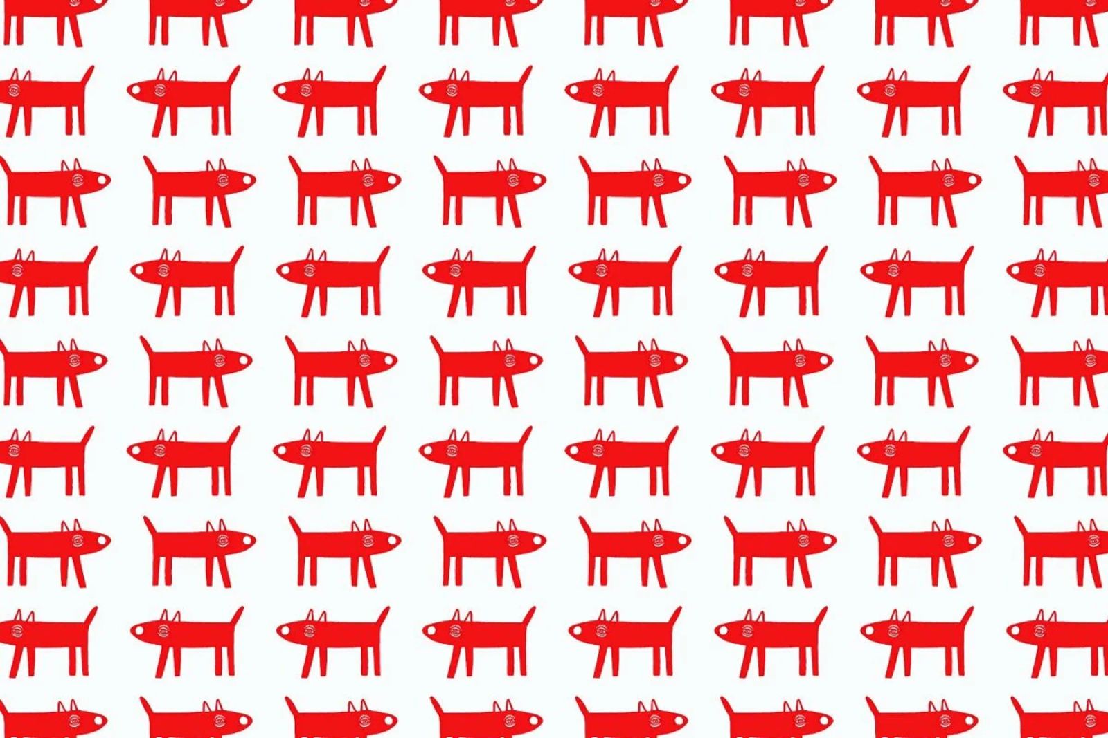 dog pattern 2 pellicola backlit da Studio Teer