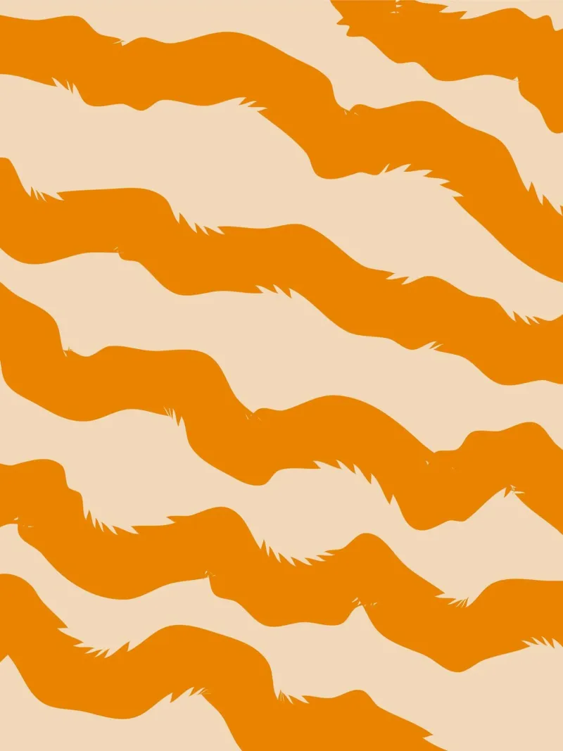 curve line orange carta hahnemühle da marty