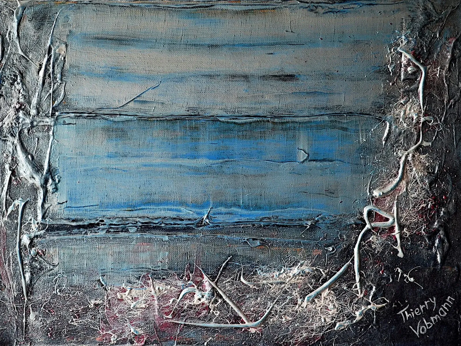 3D DREAM 9. pellicola backlit da Thierry Vobmann Abstract painting