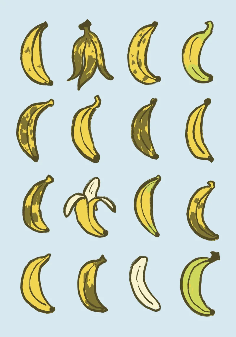 Bananarama poster with wooden frame by felixschuster