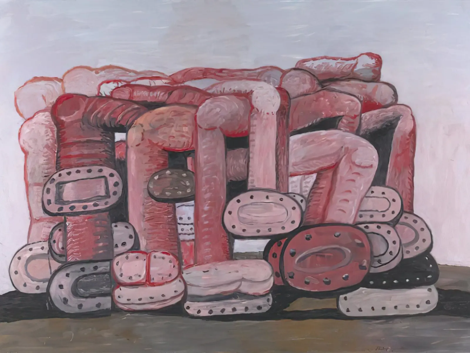Monumento a Philip Guston pellicola backlit da Riley Art Studio
