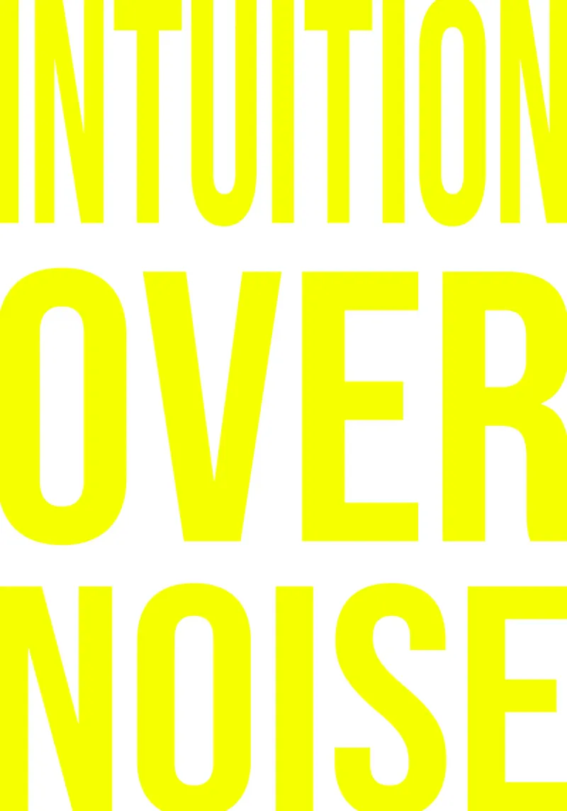 OVER Series- bold letters, brave values (5 colors) metacrilato de FRICKE DESIGN