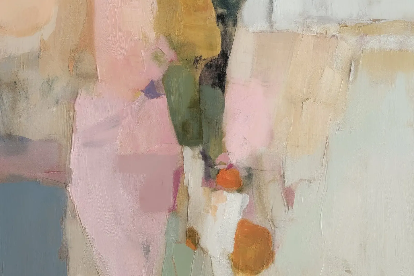 Fine abstract fields canvas by Carinaprint